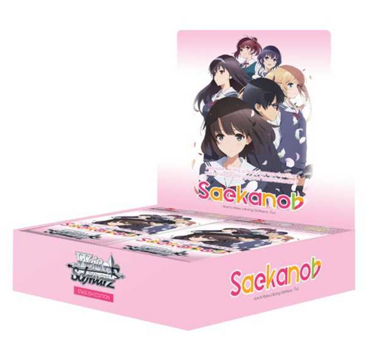 Weiss Schwarz Booster Pack: Saekano - How to Raise a Boring Girlfriend. flat